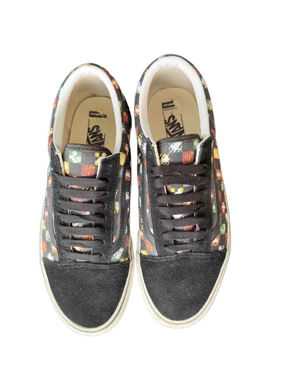 Harry Potter x Vans Mens 10 Hogwarts House Sneakers Gryffindor Ravenclaw - Picture 3 of 10